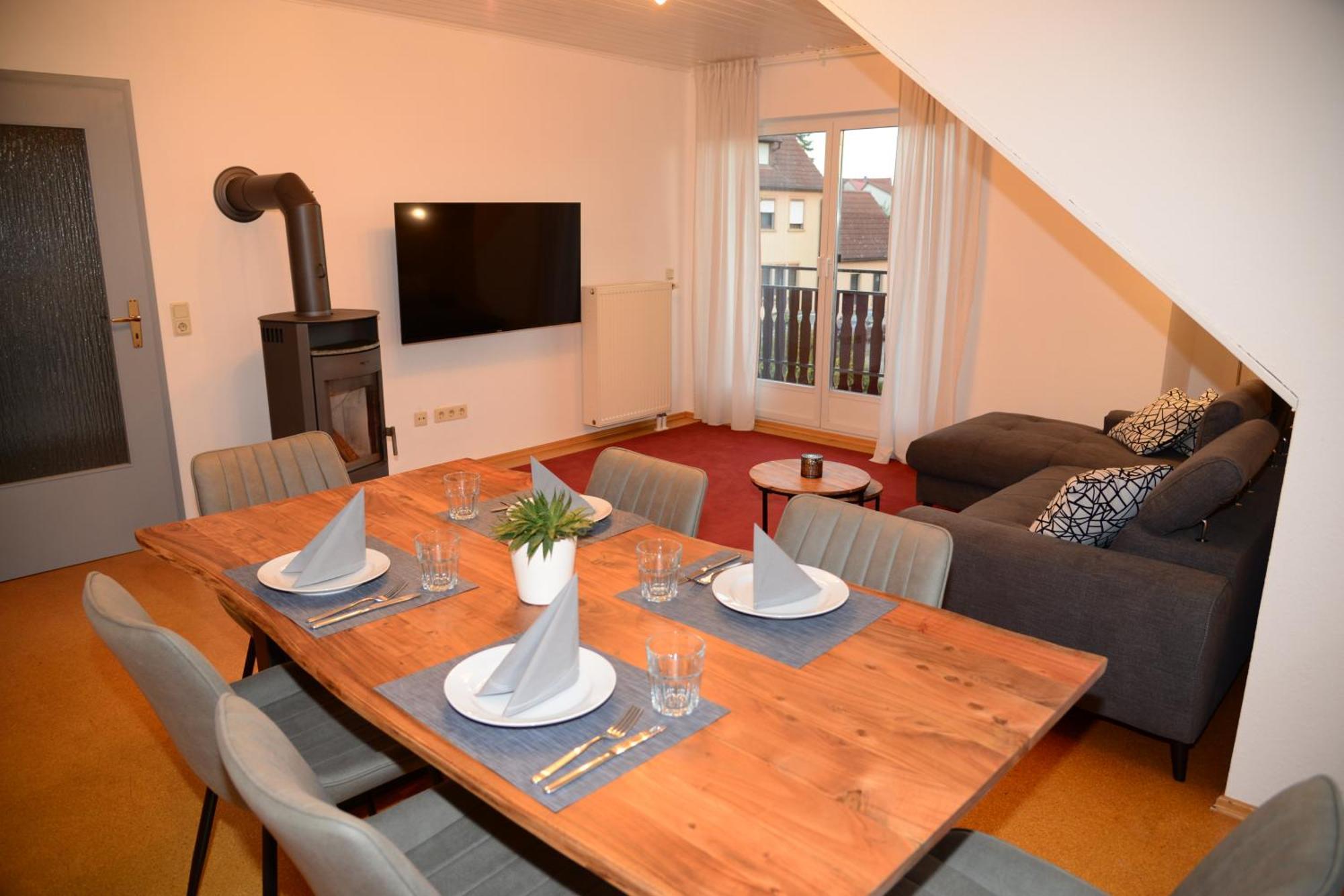 Ferienwohnung Abendsonne Bad Mergentheim Dış mekan fotoğraf